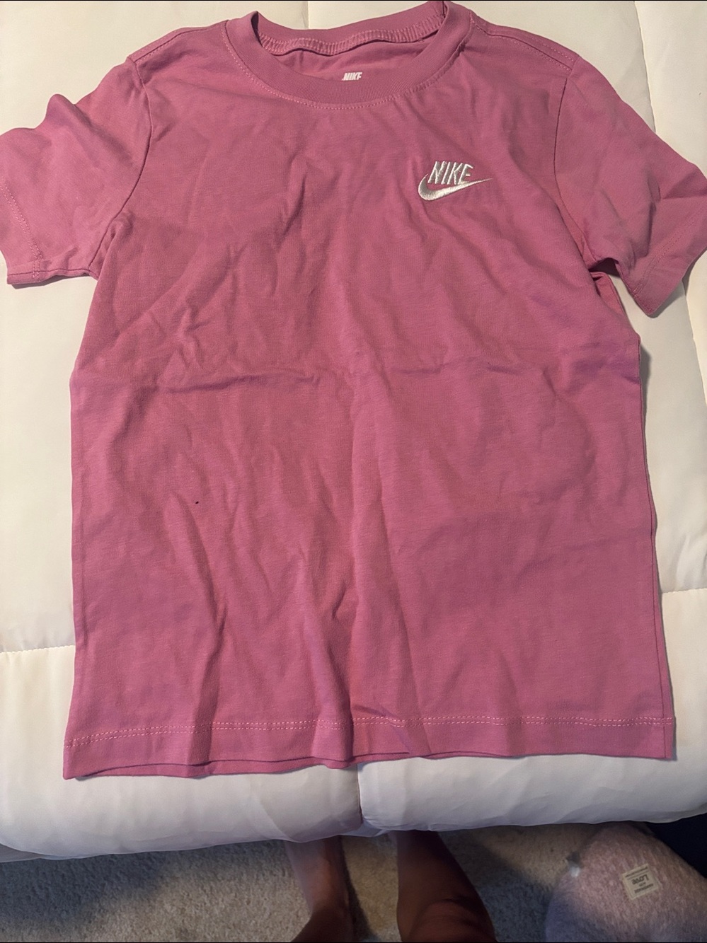 Nike Girls Pink Short Sleeve Tee